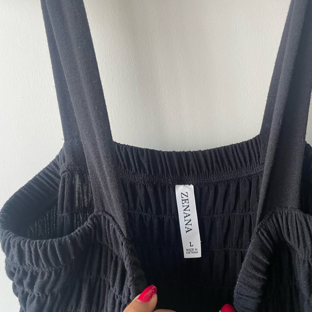 Zenana Outfitters Classic Black jumpsuit - Picture 2 of 8